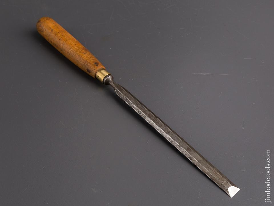 Long Thin 1/2 inch ROBt SORBY Boxwood Handled English Pattern Maker’s Paring Chisel - 86481