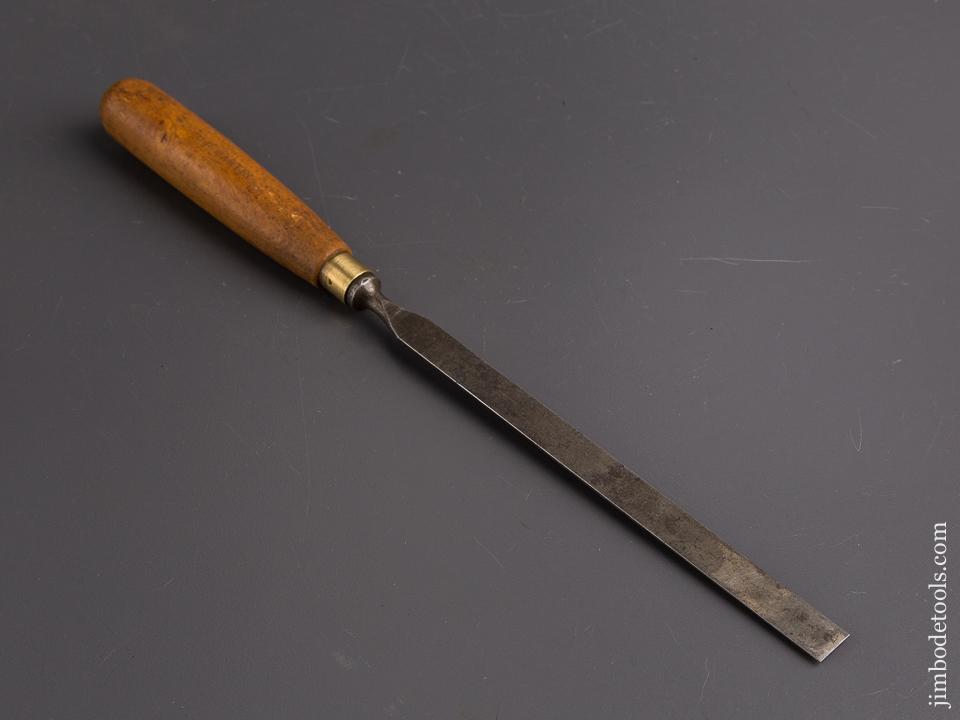 Long Thin 1/2 inch ROBt SORBY Boxwood Handled English Pattern Maker’s Paring Chisel - 86481