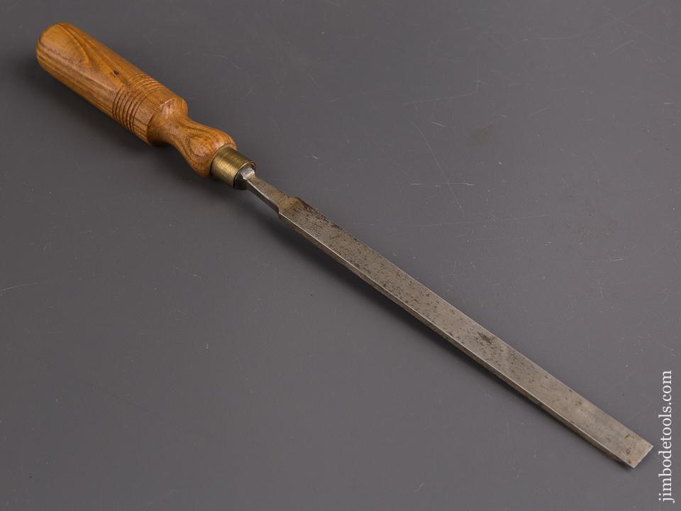 Minty 9/16 inch Long Thin JOHN BULL English Ash Handled Paring Chisel - 86483