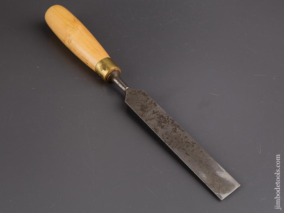 Long Thin One inch Boxwood Handled Paring Chisel - 86488