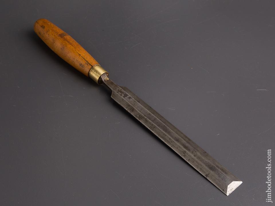 Long Thin One inch I. SORBY Boxwood Handled English Paring Chisel - 86489