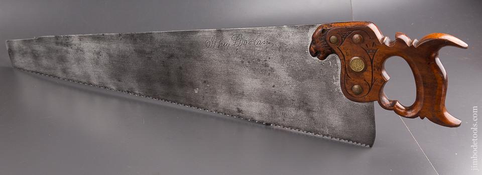 WOODROUGH & MC PARLIN No. 12 Panther Saw FINE - 86492U