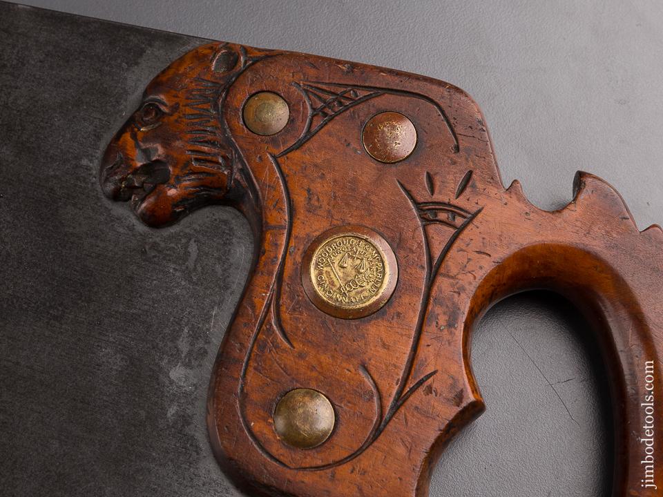 WOODROUGH & MC PARLIN No. 12 Panther Saw FINE - 86492U