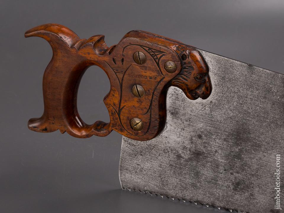 WOODROUGH & MC PARLIN No. 12 Panther Saw FINE - 86492U