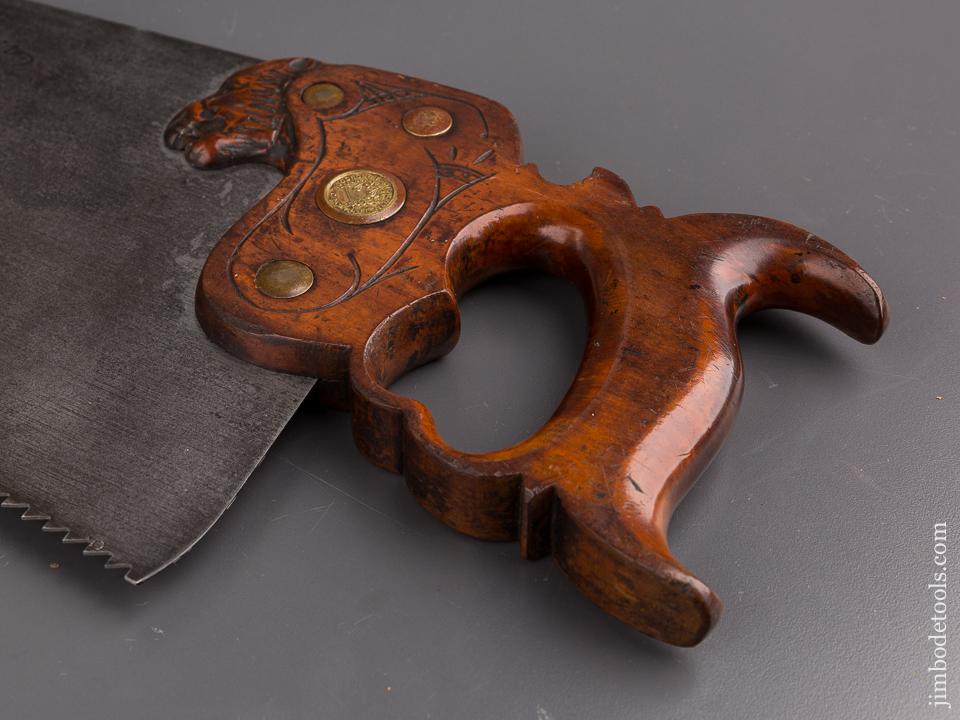 WOODROUGH & MC PARLIN No. 12 Panther Saw FINE - 86492U