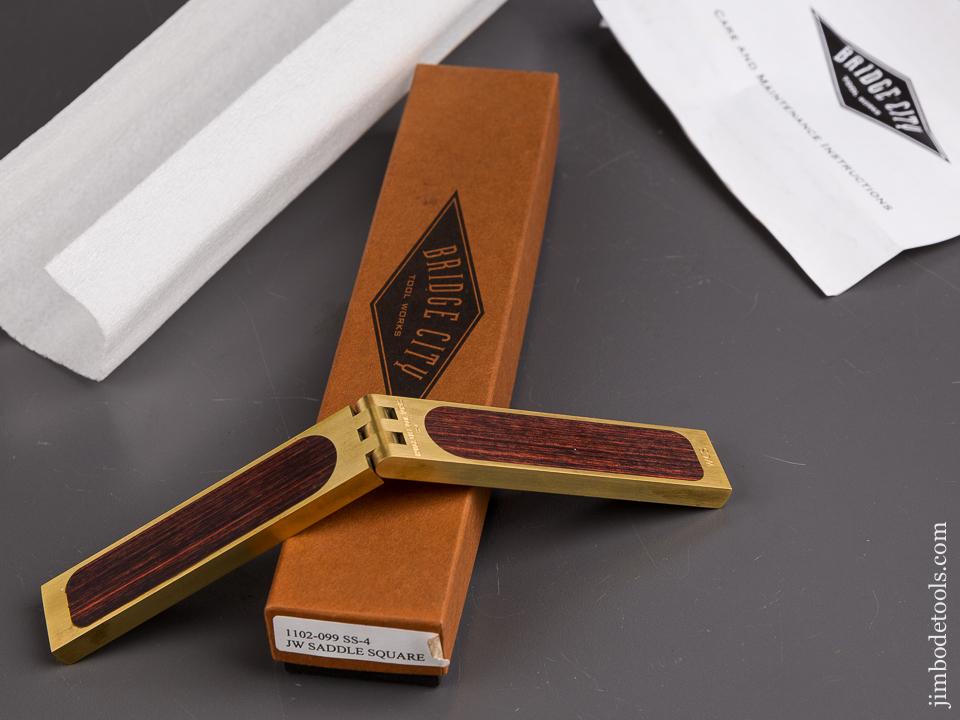 BRIDGE CITY TOOL WORKS SS-4 Saddle Square in Original Box - 86500