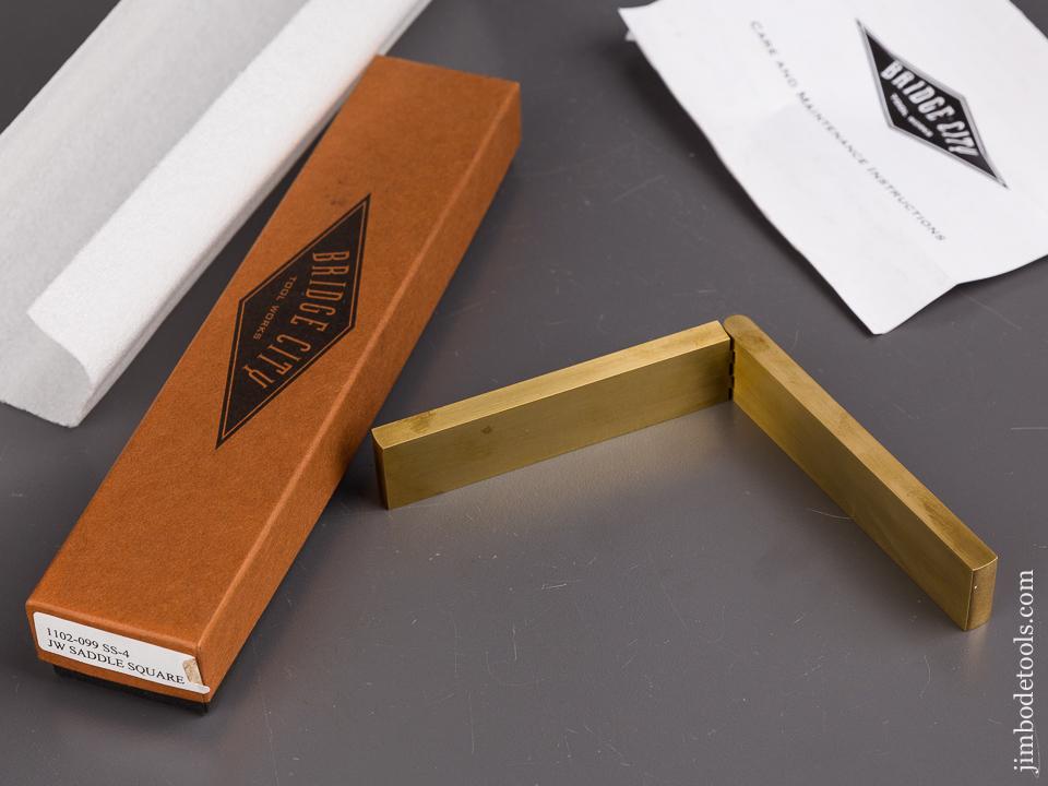 BRIDGE CITY TOOL WORKS SS-4 Saddle Square in Original Box - 86500