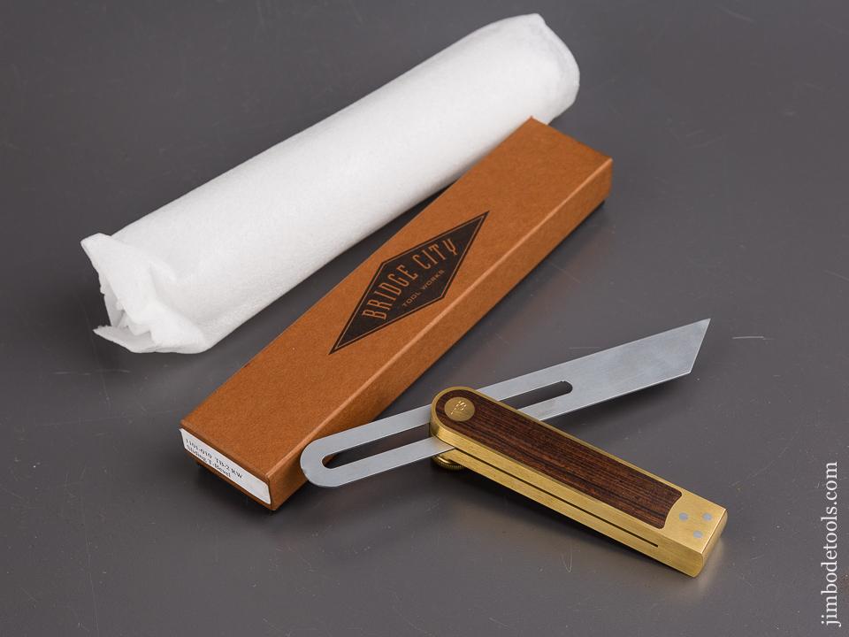 BRIDGE CITY TOOL WORKS TB-2 RW Sliding T Bevel in Original Box - 86501