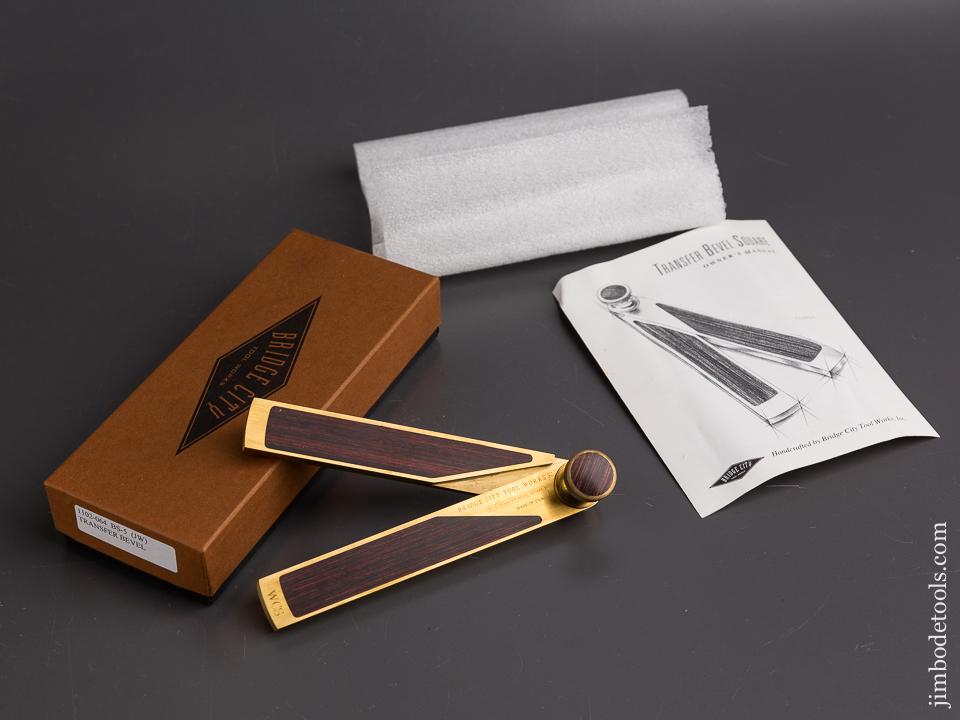 BRIDGE CITY TOOL WORKS BS-5 Transfer Bevel in Original Box - 86502