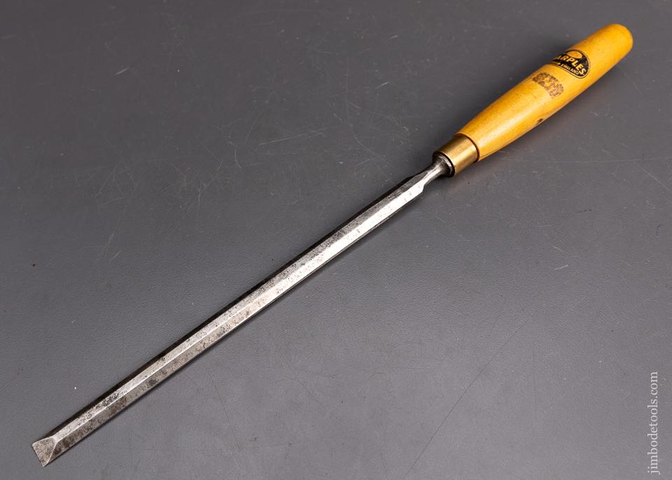 Long, Thin English Paring Chisel MARPLES 7/16 x 13 inch Boxwood - 86512