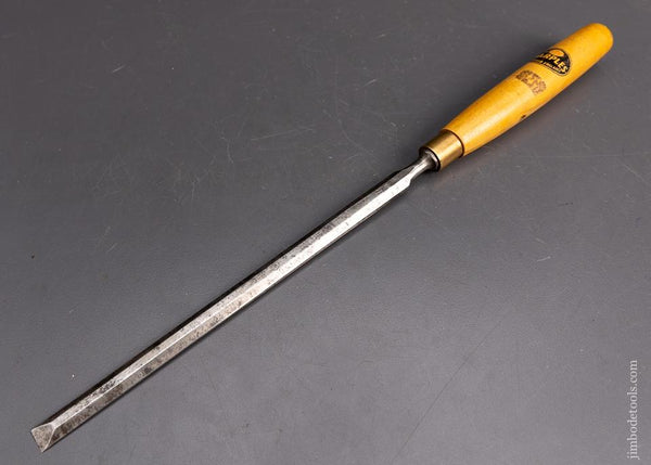 Long, Thin English Paring Chisel MARPLES 7/16 x 13 inch Boxwood - 86512