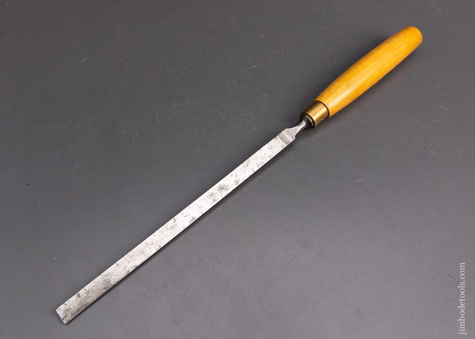 Long, Thin English Paring Chisel MARPLES 7/16 x 13 inch Boxwood - 86512