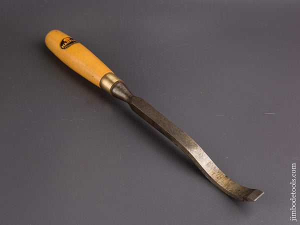 5/8 inch MARPLES Boxwood Handled Swan Neck Mortise Chisel with Decal - 86517