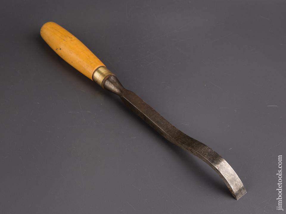 5/8 inch MARPLES Boxwood Handled Swan Neck Mortise Chisel with Decal - 86517