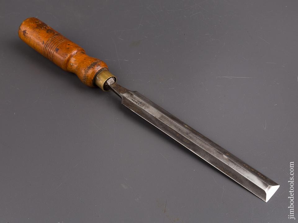 Long Thin One inch I. SORBY Boxwood Handled English Pattern Maker’s Chisel - 86519