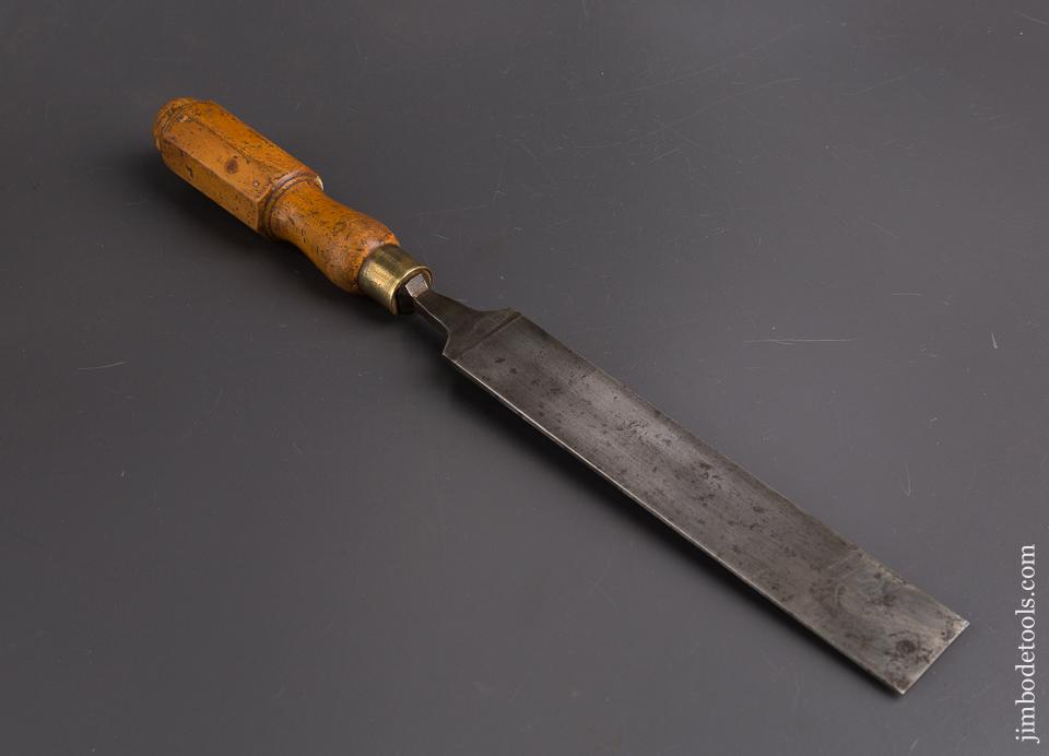1 1/2 inch MARPLES Long Thin Boxwood Handled English Pattern Maker's Paring Chisel - 86522