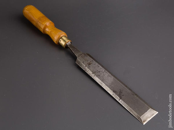 Long Thin 1 1/2 inch BROOKSBANK English Ash Handled Paring Chisel - 86524