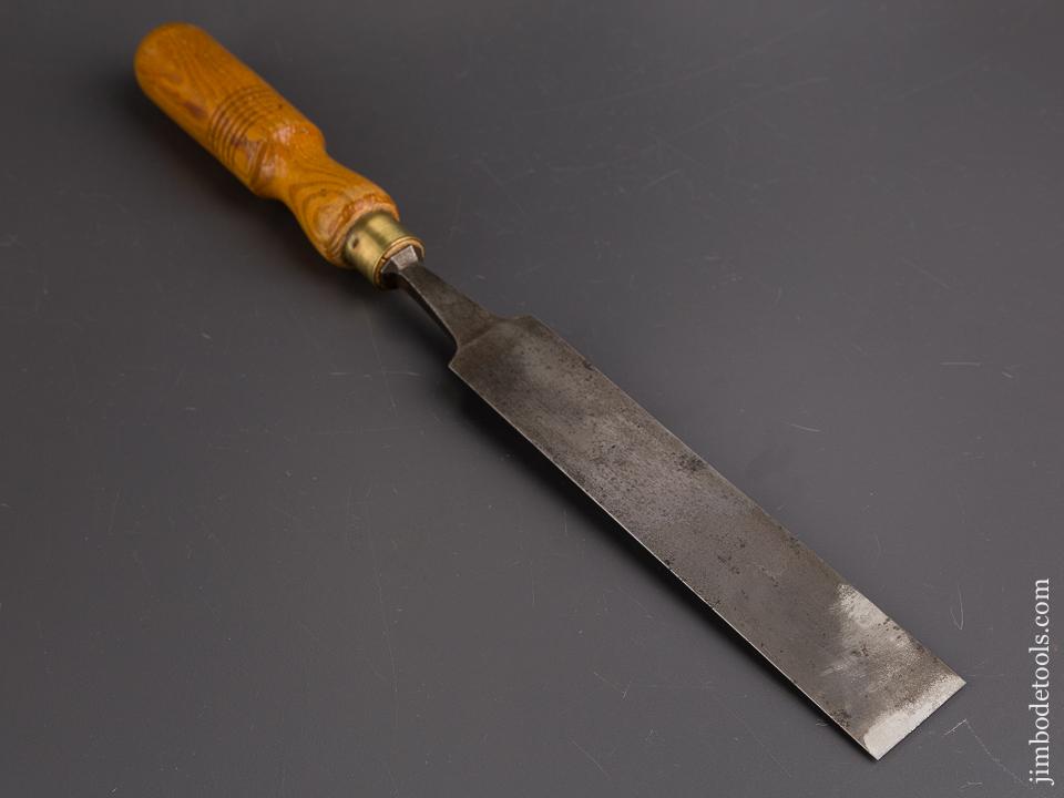 Long Thin 1 1/2 inch BROOKSBANK English Ash Handled Paring Chisel - 86524