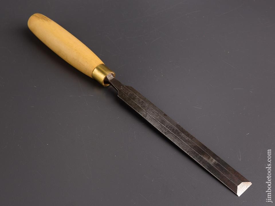 Long Thin One inch I. SORBY English Boxwood Handled Pattern Maker's Paring Chisel - 86533