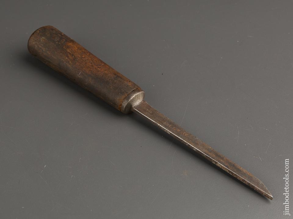 18th Century 1/8 inch P. LAW Pig Sticker Mortise Chisel - 86542