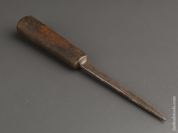18th Century 1/8 inch P. LAW Pig Sticker Mortise Chisel - 86542