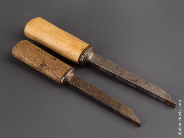 1/2 and 3/8 inch WARD Pig Sticker Mortise Chisels - 86547