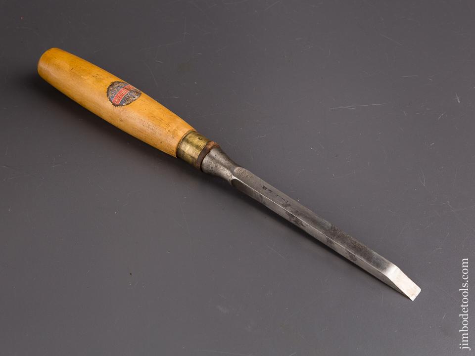 3/8 inch STORMONT Boxwood Handled Mortise Chisel with Decal - 86554