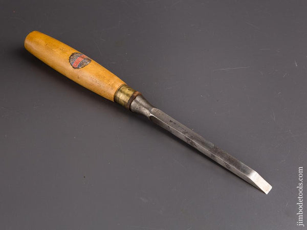 3/8 inch STORMONT Boxwood Handled Mortise Chisel with Decal - 86554