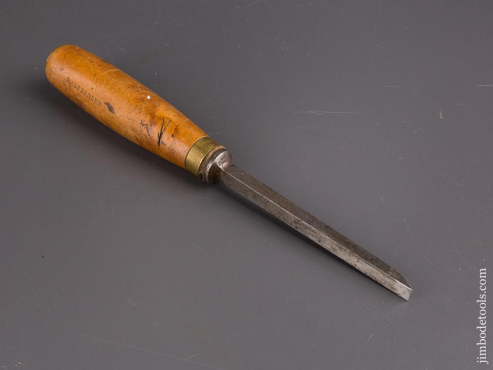 3/8 inch I. SORBY Boxwood Handled Mortise Chisel - 86555