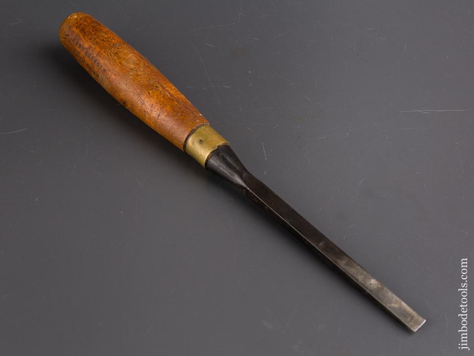 3/8 inch I. SORBY Boxwood Handled Mortise Chisel - 86558