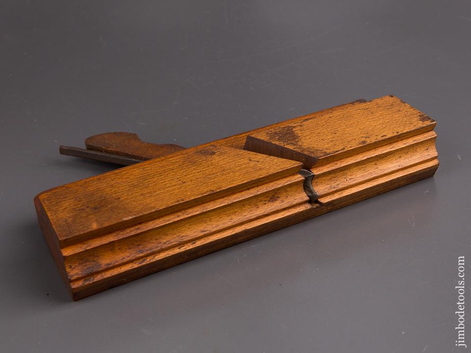 1 5/8 inch Wide W. GREENSLADE BRISTOL Crispy Complex Moulding Plane circa 1828-1846 FINE - 86560
