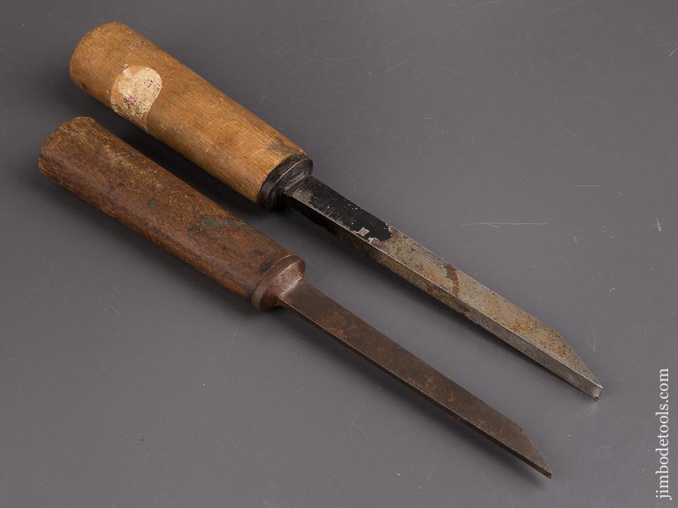 3/8 and 3/16 inch SORBY Pig Sticker Mortise Chisels - 86567