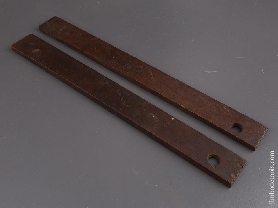 16 1/2 inch Mahogany Winding Sticks - 86571