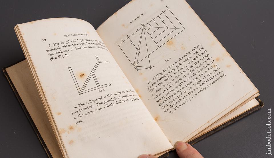Book: CARPENTER'S AND JOINER'S HAND-BOOK by H.W. HOLLY - 86624