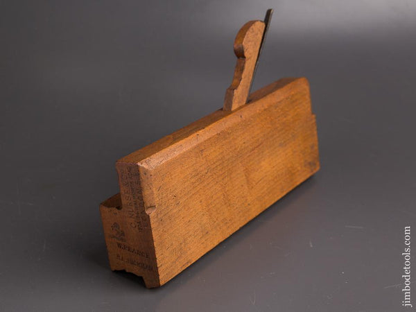 5/8 inch Sash Quarter Round Moulding Plane by NURSE LONDON circa 1887-1907 FINE - 86633