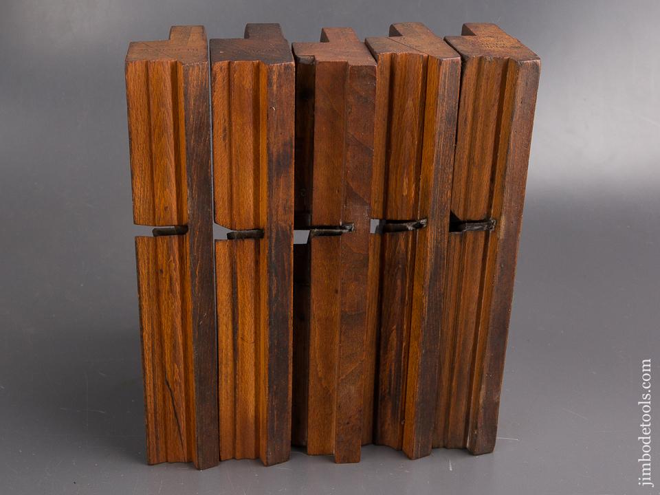 Five MOSELEY LONDON User Moulding Planes circa 1809-1880 - 86643