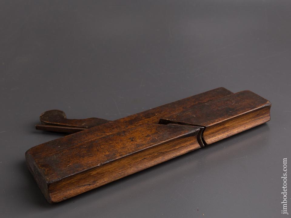 18th Century Ten inch molding Plane by CARPENTER circa 1734 WOW - 86644