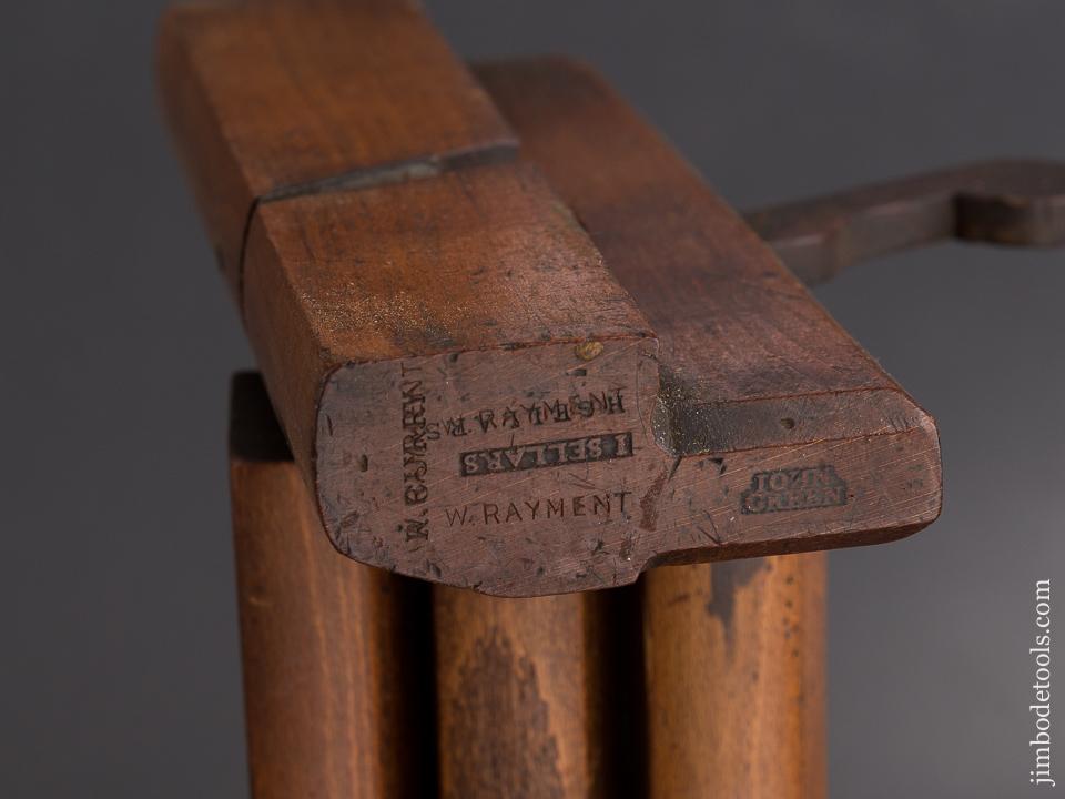 Set of Nine Good User 18th Century Hollow & Round Moulding Planes by IOHN GREEN circa 1768-1808 YORK England - 86652