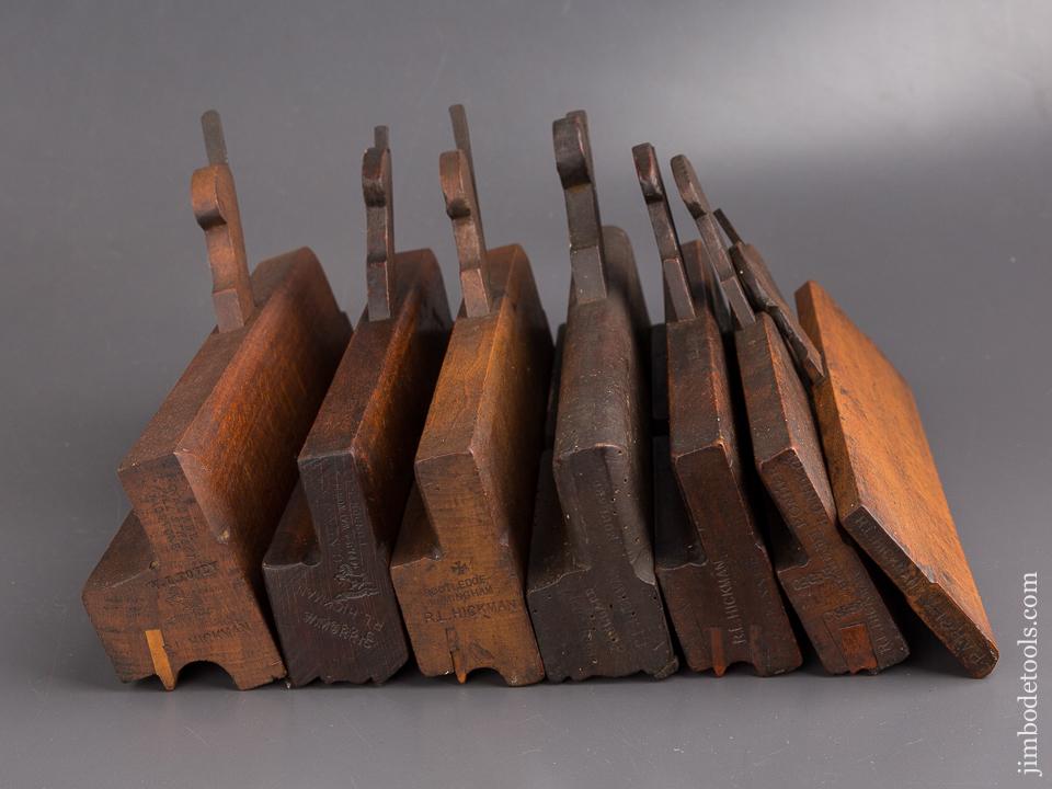 Seven Assorted GOOD Usable Molding Planes - 86655