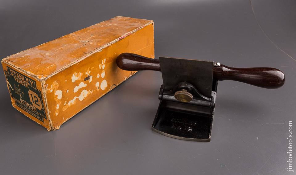 STANLEY No. 12 Veneer Scraper Plane MINT in Original Box SWEETHEART - 86662