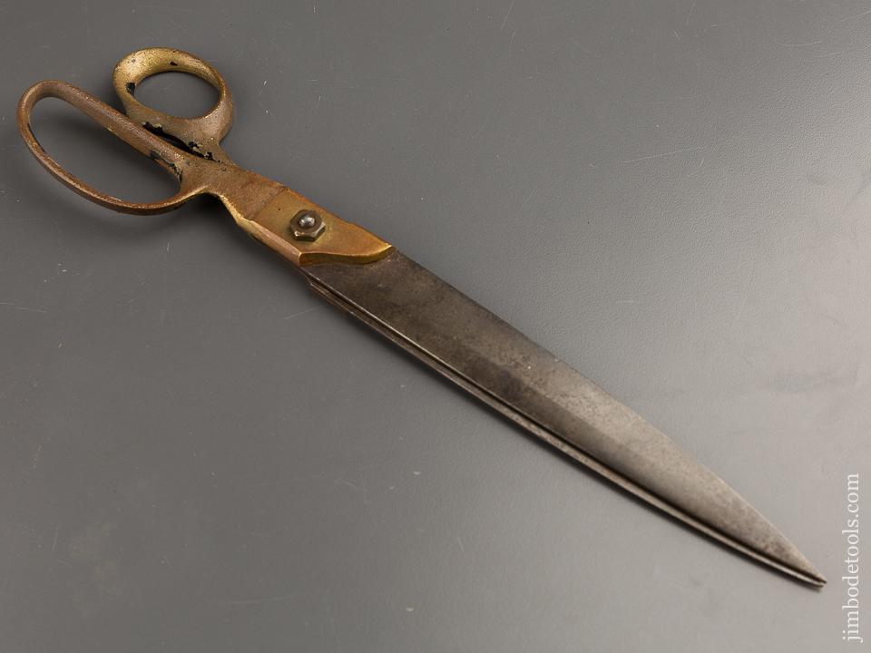 12 1/2 inch Brass Handled Shears - 86667