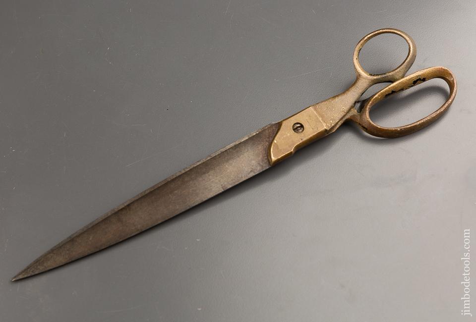 12 1/2 inch Brass Handled Shears - 86667