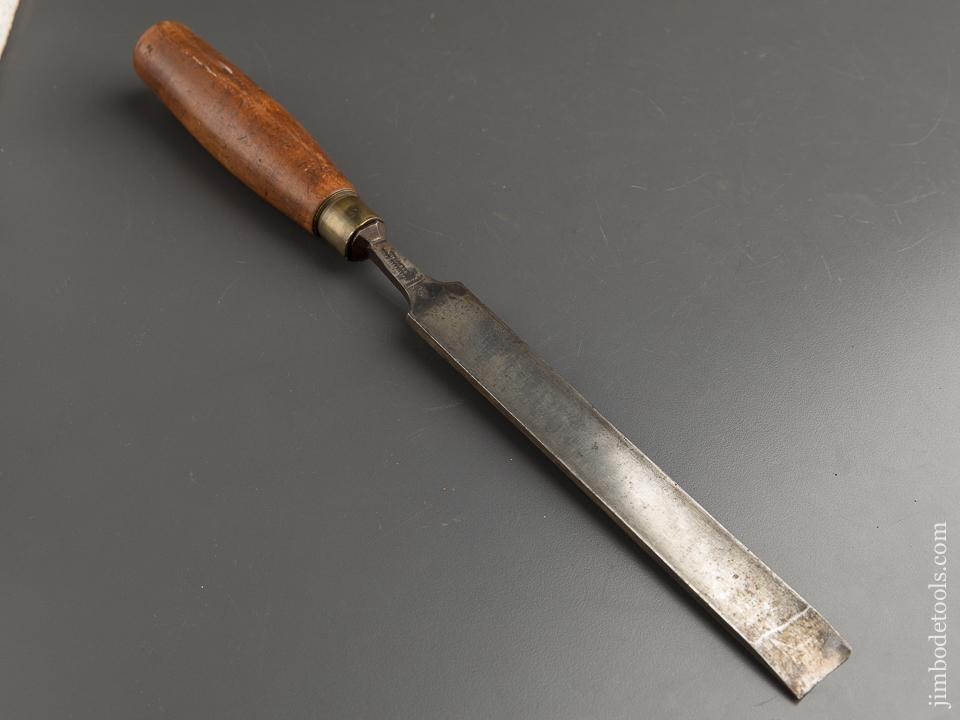 One inch HEARNSHAW BROS Boxwood Handled Pattern Maker's Paring Gouge - 86699