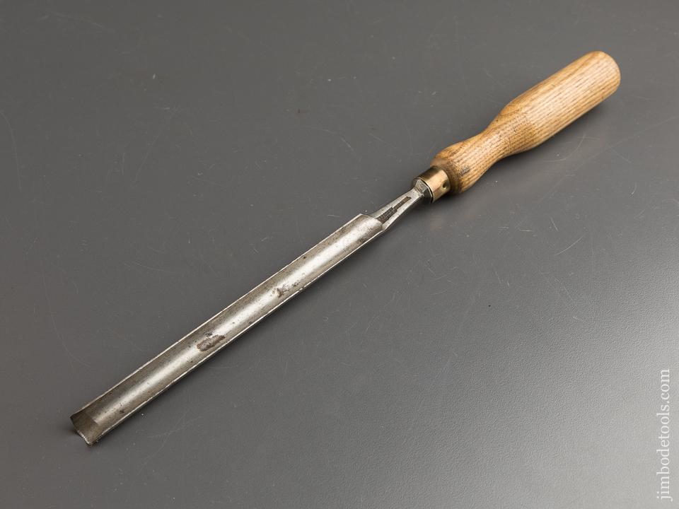 RARE 1/2 inch wide SORBY No. 9 Sweep Pattern Maker's Paring Gouge - 86706
