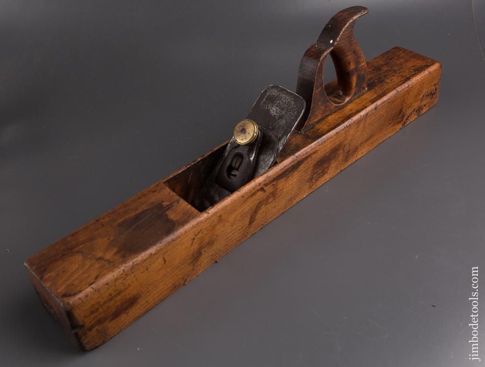 RARE 1865 Patent TABER PLANE CO 22 inch Jointer Plane GOOD+ - 86739