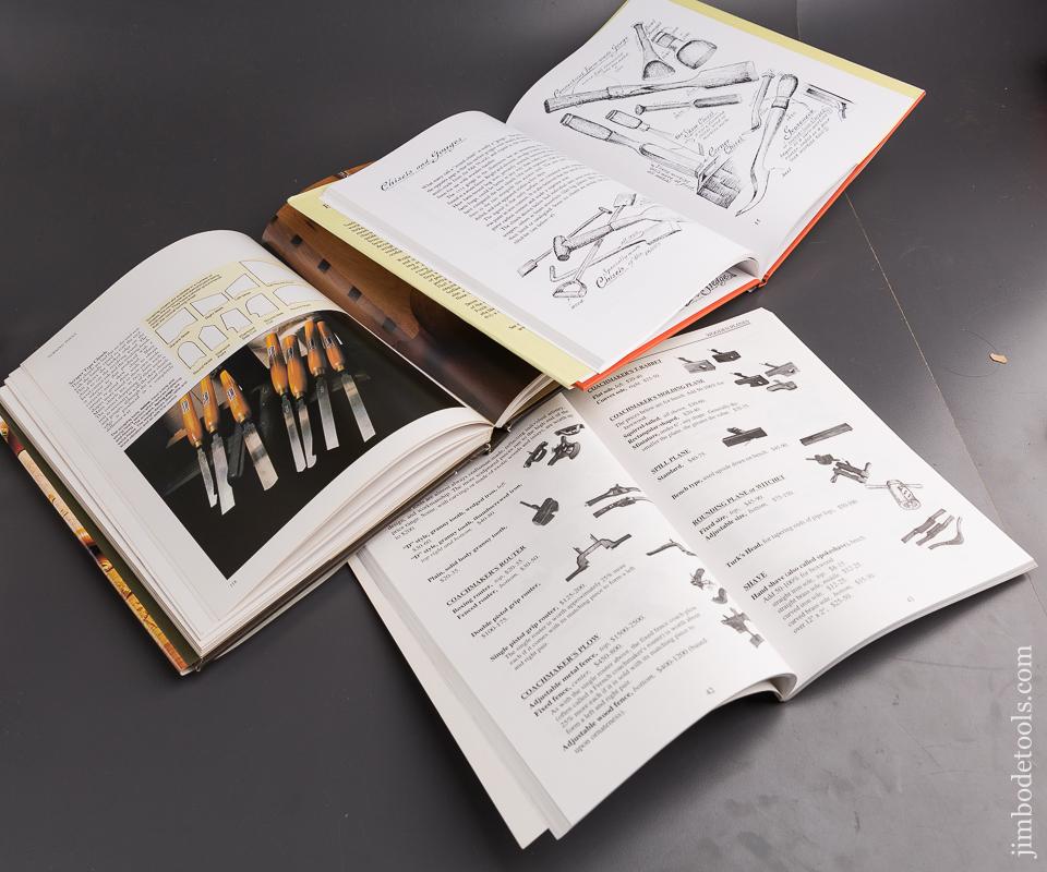 Three Books:  A PRICE GUIDE TO ANTIQUE TOOLS Written & Signed by Herb Kean, A MUSEUM OF EARLY AMERICAN TOOLS by Eric Sloane, THE CARPENTER'S COMPANION by Garry China & John Sainsbury - 86745