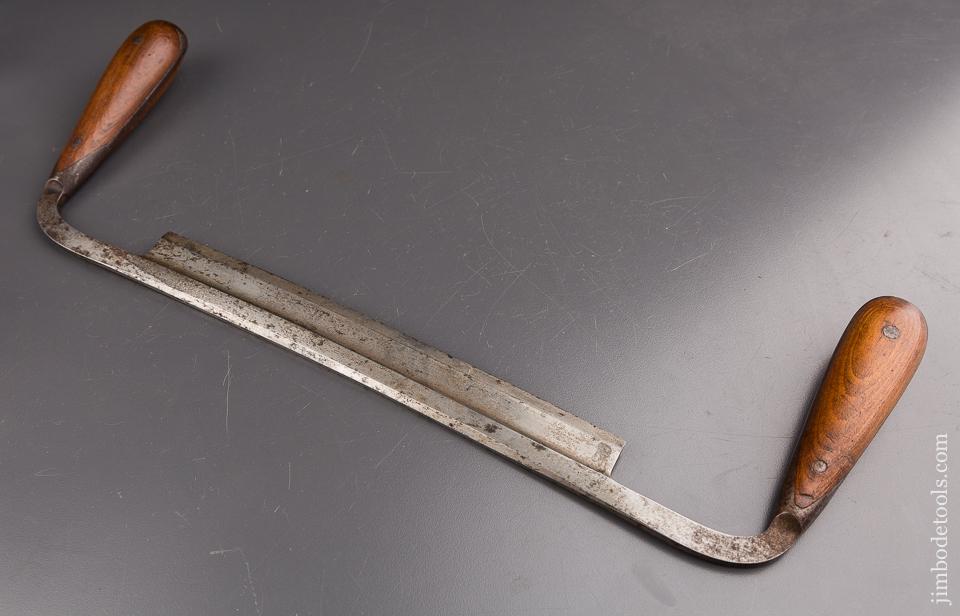 Ten inch WARD Patent March 12, 1907 H.D. SMITH & CO. "Perfect Handle" Draw Knife - 86746