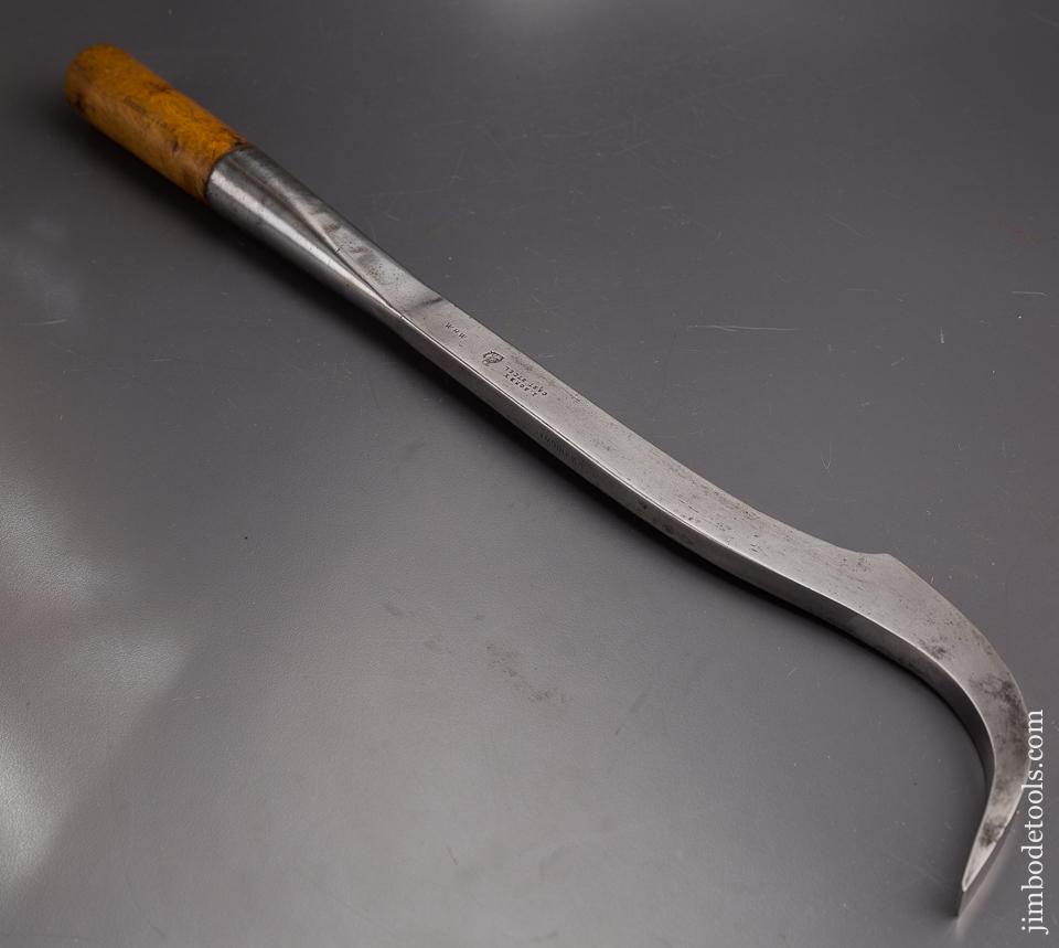1/2 inch I. SORBY Boxwood Handled Swan Neck Mortise Chisel - 86754