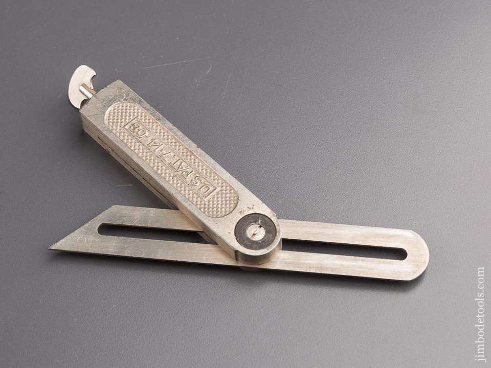 MINT Five inch STANLEY No. 18 Eureka T Bevel - 86763