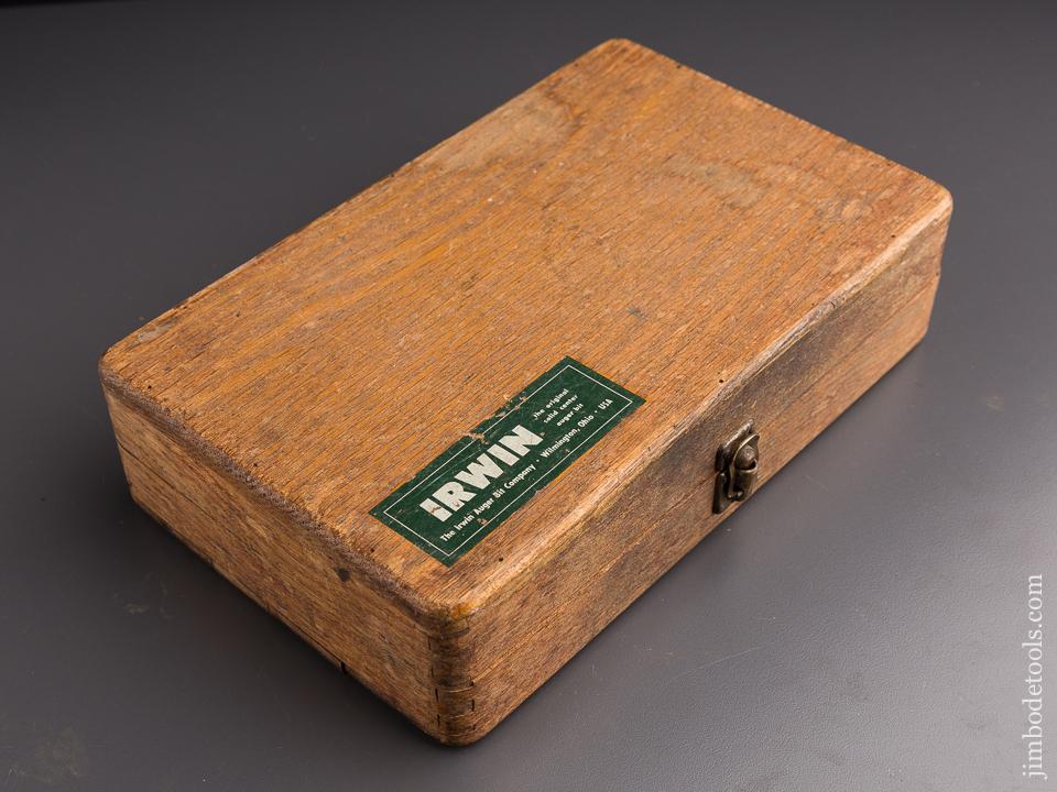 Complete Set of 13 IRWIN Auger Bits in Original Box - 86765